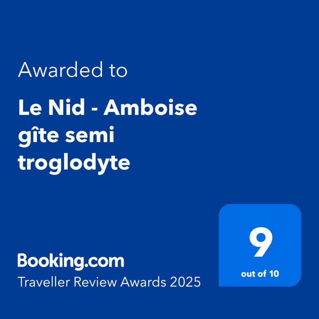 Le Nid - Amboise Gite Semi Troglodyte Εξωτερικό φωτογραφία